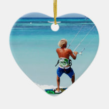 Hot Kitesurfer Ornaments