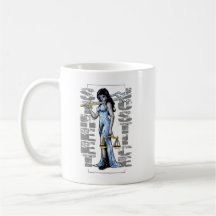 Hot Lady Justice by Street Justice Mugs