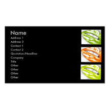 Hot Lips - Citrus Business Cards