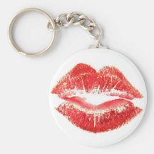 Hot Lips Keychain
