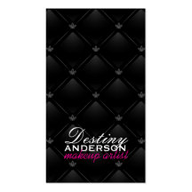 Hot Lips Makeup Business Cards