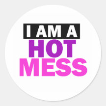 HOT MESS STICKERS