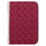 Hot Pink Hibiscus Kindle Cases