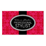 Hot Pink Orlee Business Card