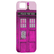 Hot Pink Police Public Call Box iPhone 5 Case
