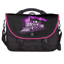 Hot Pink Train Commuter Bag