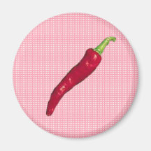 Hot Red Pepper Fridge Magnet
