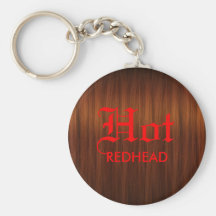 Hot Redhead Red Hair Keychain