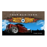 Hot Rod Earthmonster Business Card Templates