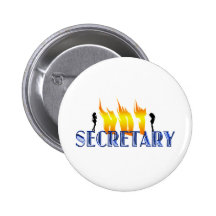 Hot Secretary Pin