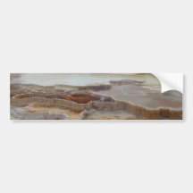 Hot Spring In Yellowstone Bumper Sticker