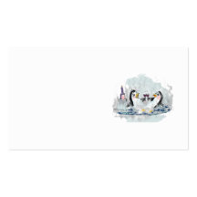 Hot Tub Penguins Business Cards