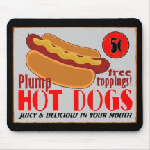 HotDogSign,mousepad