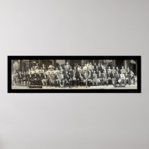 Hotel Clerk Decatur IL Photo 1910 Print