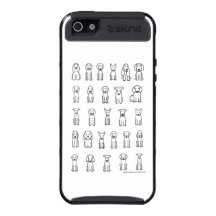 Hound Group Dog Breed Cartoons iPhone 5 Case