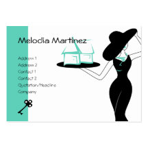 House and Key Business Card