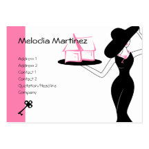 House and Key Business Card Templates