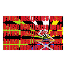 house beat business card