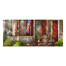 House - Belvidere, NJ - A classic American home Full Colour Rack Card