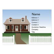 House - Chubby Business Cards