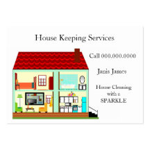 House Cleaning Business Card