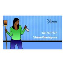House Cleaning Business Cards