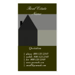 House Construction  Black & Grey Business Card