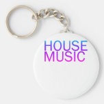 House Music Rave Gradient Keychain