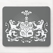 House of Falmouth Crest mousepads