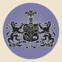 House of Falmouth Crest stickers