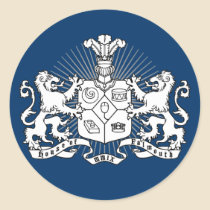 House of Falmouth Crest stickers