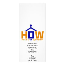 House Of Worship (HOW) Rack Cards