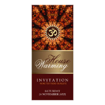 House Warming Aum Sunshine Party Invitation