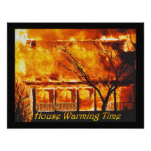 House Warming Time Custom Invitations