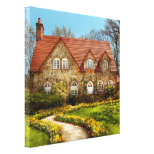 House - Westfield NJ - The estates Canvas Prints