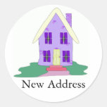 House We've Moved Round Sticker