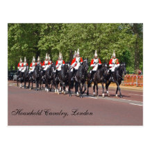 Household Cavalry Postcard