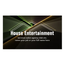 houses business card