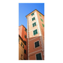 houses in Camogli Full Colour Rack Card