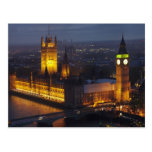 Houses of Parliament, Big Ben, Westminster Post Cards