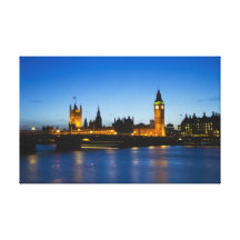 Houses of Parliament Canvas Print