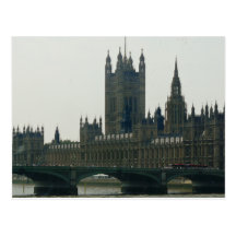 Houses of Parliament (Palace of Westminster) Postcard