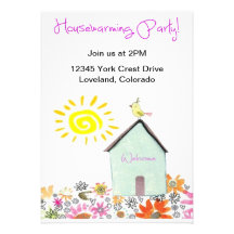 Housewarming Party! Custom Announcements