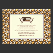 Housewarming Party Invitation {Leopard Print} invitations