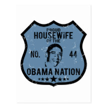 Housewife Obama Nation Post Cards
