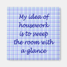 Housework Magnet