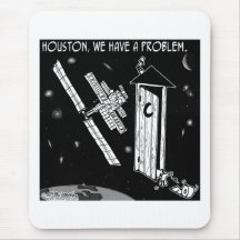 Houston, We Have A Problem Mouse Pad