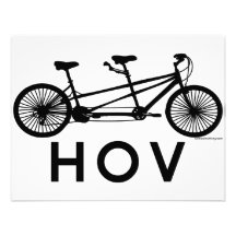 HOV Tandem Bicycle Invite