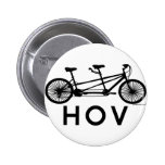 HOV Tandem Bicycle Pin