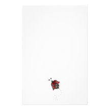 How Does Your Garden Grow · Ladybug Stationery Design
